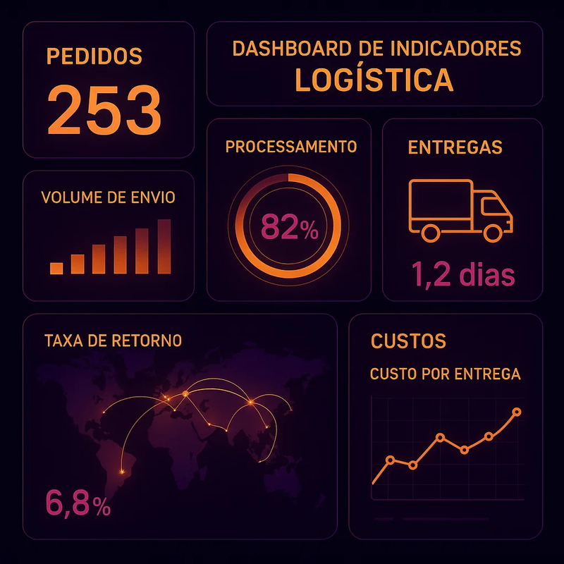 Dashboard de Logística 1
